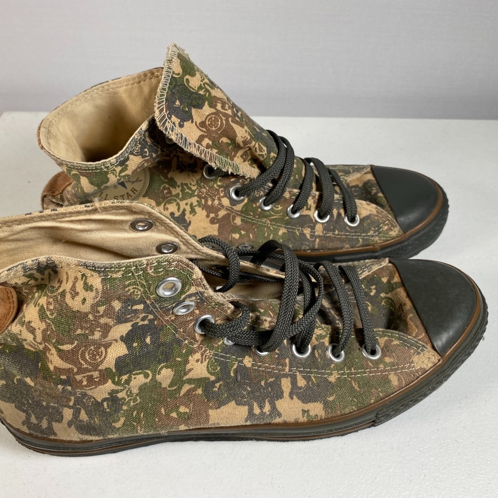 Gas Mask Camo High Top Converse Chuck Taylor
